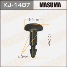 Клипса пластиковая MASUMA (NISSAN 7688201G10)  / KJ1487