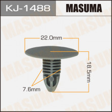 Клипса пластиковая MASUMA (NISSAN 155302663)  / KJ1488