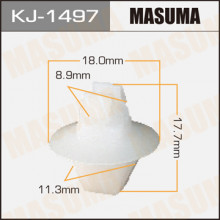 Клипса пластиковая MASUMA (SUZUKI 7755365D10)  / KJ1497