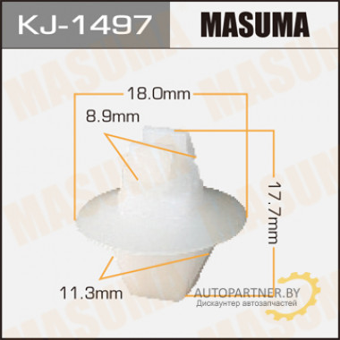 Клипса пластиковая MASUMA (SUZUKI 7755365D10)  / KJ1497