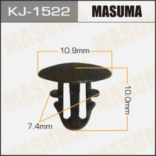 Клипса пластиковая MASUMA (NISSAN 8085089915)  / KJ1522