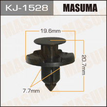 Клипса пластиковая MASUMA (NISSAN 155304913)  / KJ1528