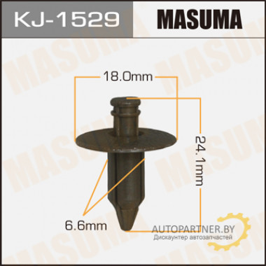 Клипса пластиковая MASUMA (NISSAN 155301913)  / KJ1529