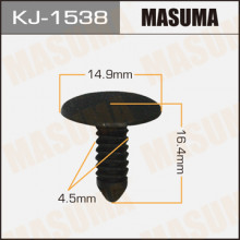 Клипса пластиковая MASUMA (NISSAN 155301182)  / KJ1538