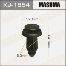 Клипса пластиковая MASUMA (NISSAN 155304213)  / KJ1554