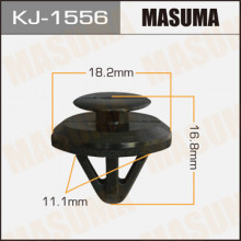 Клипса пластиковая MASUMA (NISSAN 2639830P00)  / KJ1556