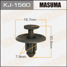 Клипса пластиковая MASUMA (NISSAN 849953J100)  / KJ1560