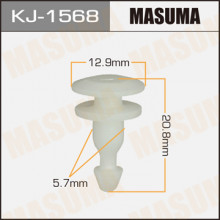 Клипса пластиковая MASUMA (NISSAN 155302903)  / KJ1568
