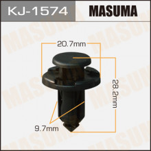Клипса пластиковая MASUMA (SUBARU 909140007)  / KJ1574