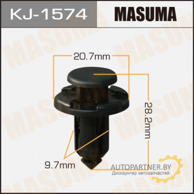 Клипса пластиковая MASUMA (SUBARU 909140007)  / KJ1574