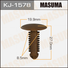 Клипса пластиковая MASUMA (NISSAN 155305213)  / KJ1578