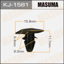 Клипса пластиковая MASUMA (NISSAN 65810K2000)  / KJ1581