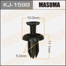 Клипса пластиковая MASUMA (NISSAN 155303363)  / KJ1599