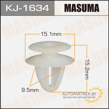 Клипса пластиковая MASUMA (MITSUBISHI MR250762)  / KJ1634