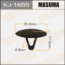 Клипса пластиковая MASUMA (MITSUBISHI MB655630)  / KJ1655