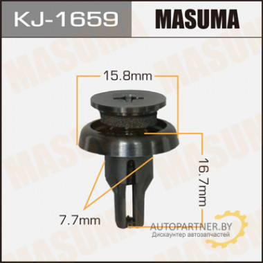 Клипса пластиковая MASUMA (MITSUBISHI MB608150)  / KJ1659