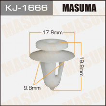 Клипса пластиковая MASUMA (MITSUBISHI MR240458)  / KJ1666