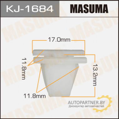 Клипса пластиковая MASUMA (MITSUBISHI MB361218)  / KJ1684