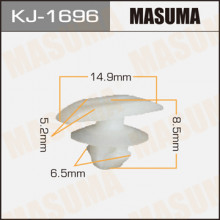 Клипса пластиковая MASUMA (MITSUBISHI MU000255)  / KJ1696