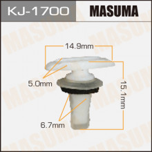 Клипса пластиковая MASUMA (MITSUBISHI MU481208)  / KJ1700