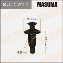 Клипса пластиковая MASUMA (MITSUBISHI MB608051)  / KJ1701