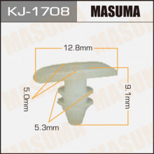 Клипса пластиковая MASUMA (MITSUBISHI MB270602)  / KJ1708