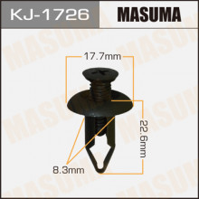 Клипса пластиковая MASUMA (MAZDA B27K51PS7)  / KJ1726