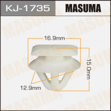 Клипса пластиковая MASUMA (MAZDA E11451W24)  / KJ1735