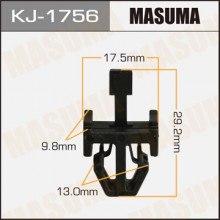 Клипса пластиковая MASUMA (MAZDA D20150715B)  / KJ1756