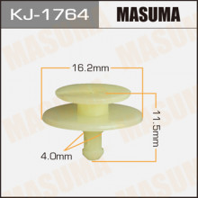 Клипса пластиковая MASUMA (HONDA 90602S2A003)  / KJ1764