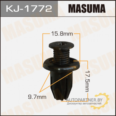 Клипса пластиковая MASUMA (HONDA 90685SH3003ZA)  / KJ1772
