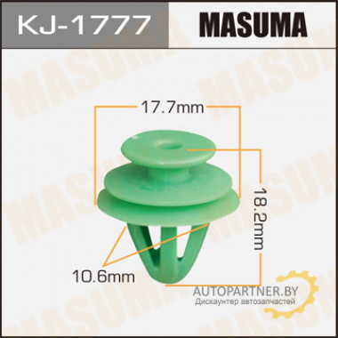 Клипса пластиковая MASUMA (HONDA 91504S9A003)  / KJ1777