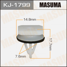 Клипса пластиковая MASUMA (HONDA 74904S7SN01)  / KJ1799