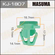 Клипса пластиковая MASUMA (HONDA 75305SF1A21)  / KJ1807