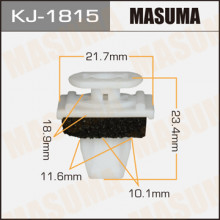 Клипса пластиковая MASUMA (HONDA 71591S5A000)  / KJ1815
