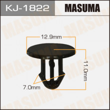 Клипса пластиковая MASUMA (HONDA 91501SL4003)  / KJ1822