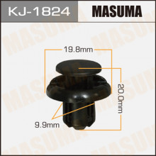 Клипса пластиковая MASUMA (HONDA 91503S7A003)  / KJ1824