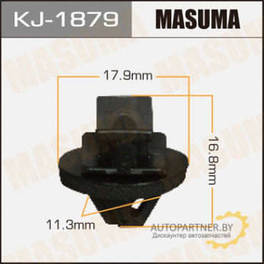 Клипса пластиковая MASUMA (HONDA 75525SD4013)  / KJ1879