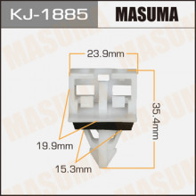 Клипса пластиковая MASUMA (HONDA 71592S6A000)  / KJ1885