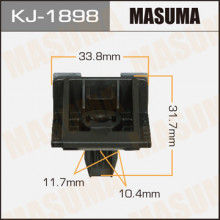 Клипса пластиковая MASUMA (HONDA 71598S30013)  / KJ1898