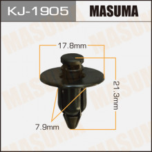 Клипса пластиковая MASUMA (SUBARU 757754430)  / KJ1905