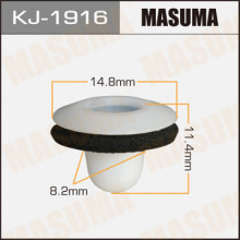 Клипса пластиковая MASUMA (SUBARU 791017900)  / KJ1916