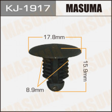 Клипса пластиковая MASUMA (SUBARU 94422KC030)  / KJ1917