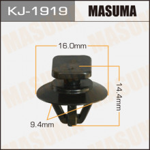Клипса пластиковая MASUMA (SUBARU 96058FA050)  / KJ1919