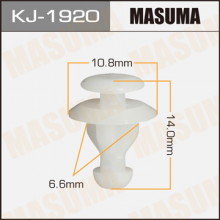 Клипса пластиковая MASUMA (SUBARU 909130012)  / KJ1920