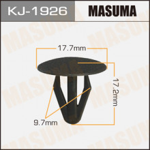 Клипса пластиковая MASUMA (SUBARU 95019TA010NQ)  / KJ1926