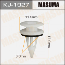 Клипса пластиковая MASUMA (SUBARU 91059FC060)  / KJ1927