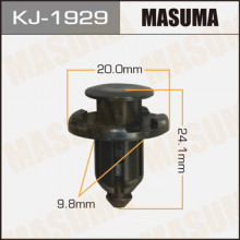 Клипса пластиковая MASUMA (SUBARU 909130059)  / KJ1929