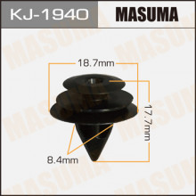 Клипса пластиковая MASUMA (SUBARU 794070400)  / KJ1940
