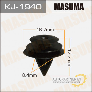 Клипса пластиковая MASUMA (SUBARU 794070400)  / KJ1940